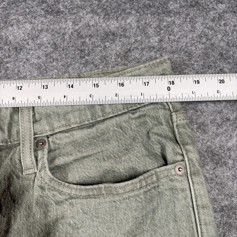 Levi's 512 Slim‎ Taper Jeans Mens 38x30 Green Sage Denim Pants 28833-0614